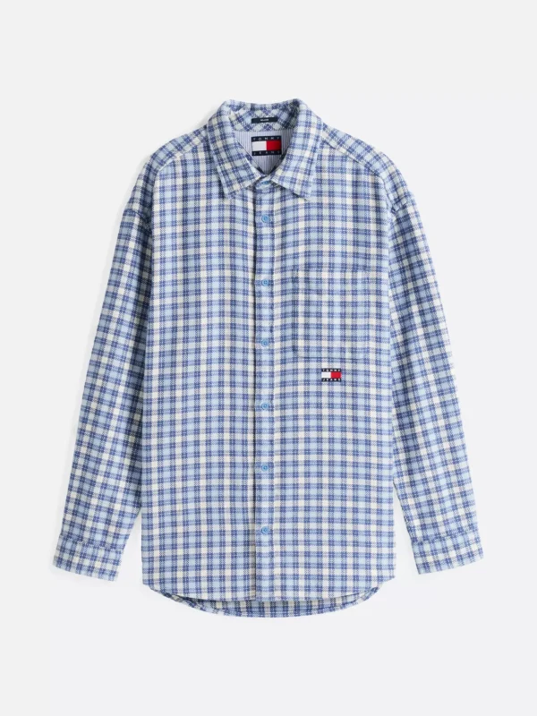 Tommy Hilfiger Kariertes Relaxed Fit Flanellhemd COLORADO BLUE CHECK Store