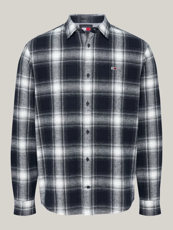 Tommy Hilfiger Kariertes Relaxed Fit Flanellhemd DARK NIGHT NAVY CHECK Fashion