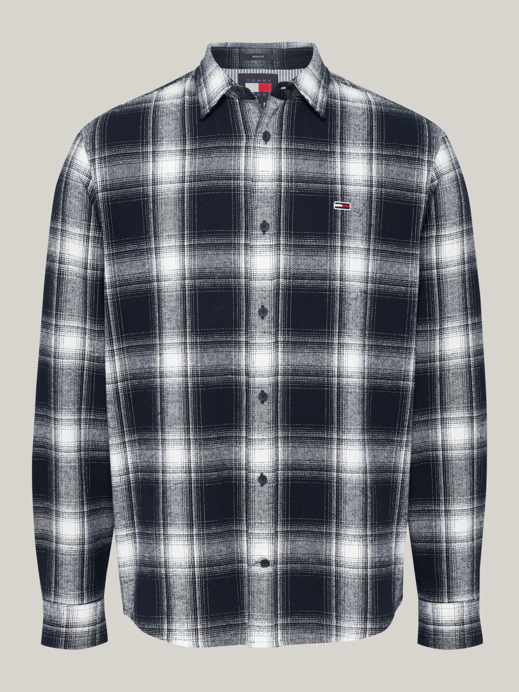 Tommy Hilfiger Kariertes Relaxed Fit Flanellhemd DARK NIGHT NAVY CHECK Fashion