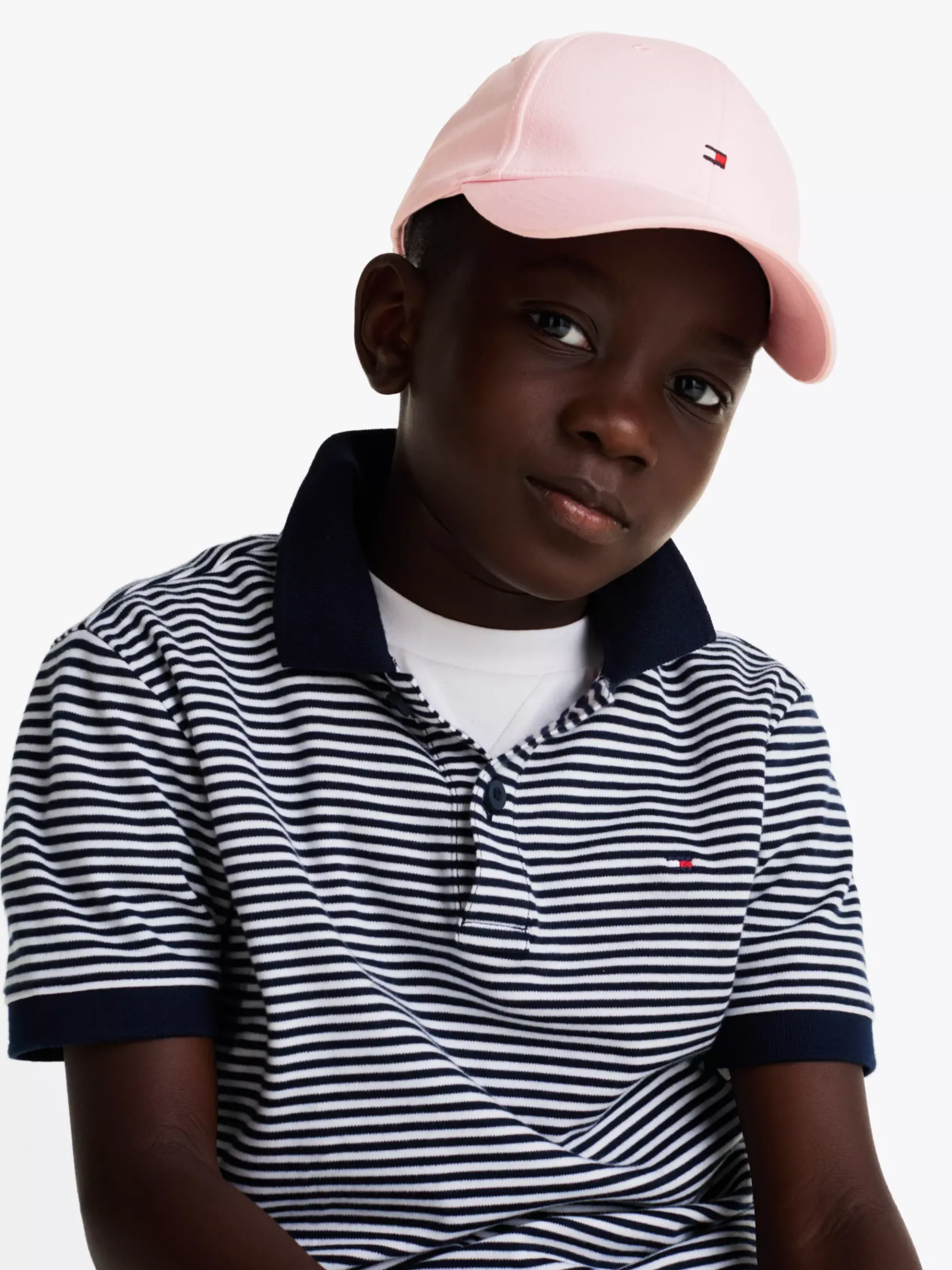 Tommy Hilfiger Kids Essential Baseball-Cap mit Flag PRECIOUS PINK Shop