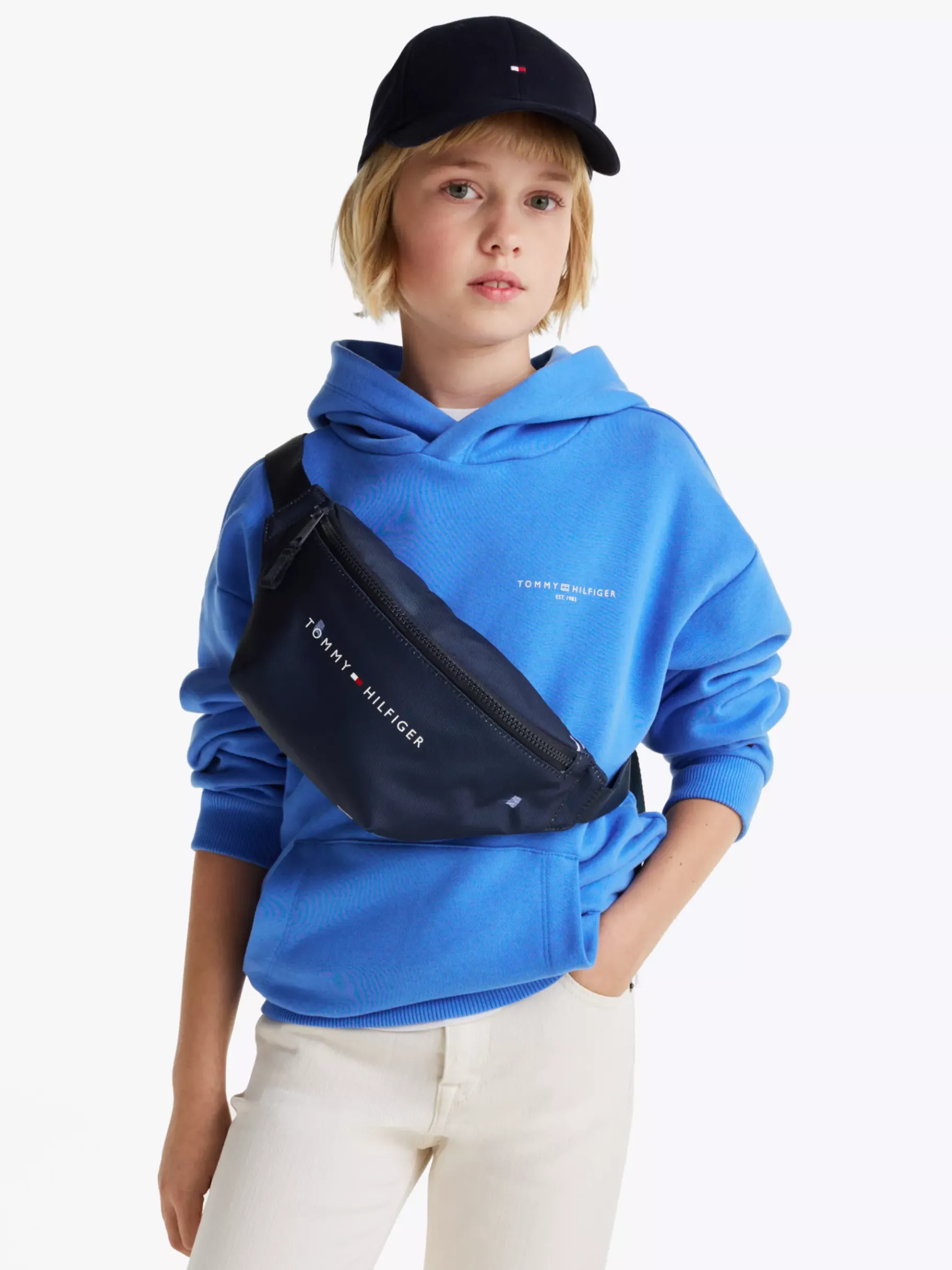 Tommy Hilfiger Kids Essential Gürteltasche mit Logo SPACE BLUE FLAG ALLOVER Store