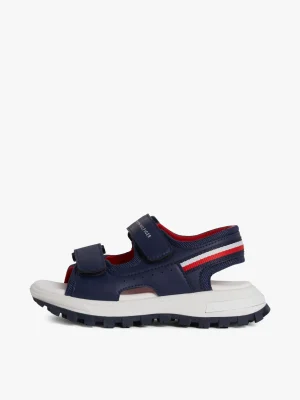 Tommy Hilfiger Klettverschluss-Sandale mit Tommy-Tape BLUE Sale