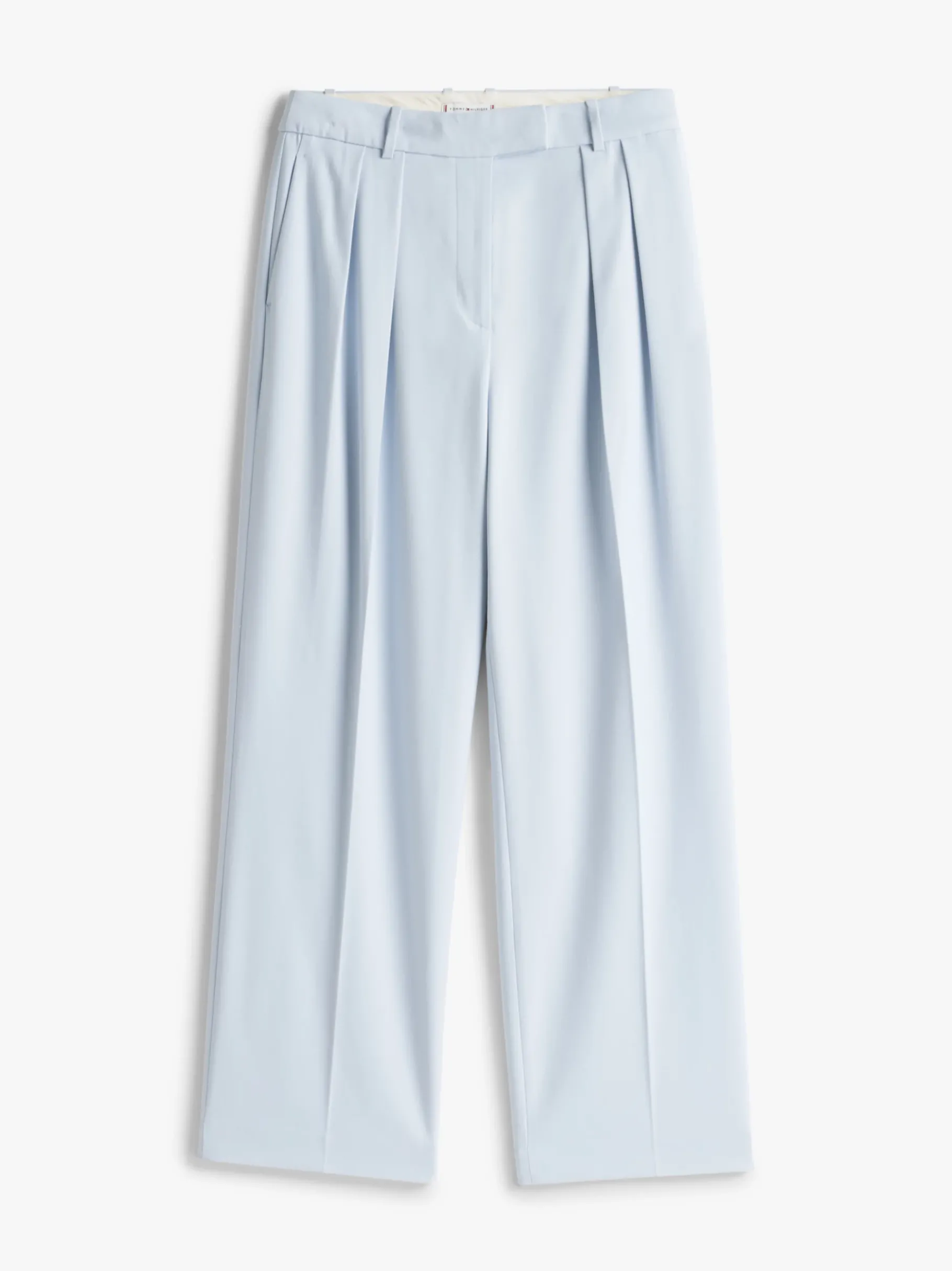 Tommy Hilfiger Knöchellange Relaxed Straight Leg Fit Hose BREEZY BLUE Clearance