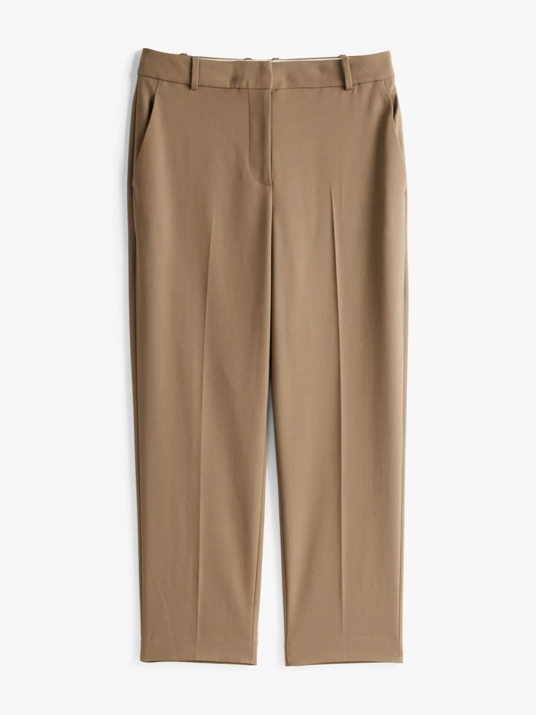 Tommy Hilfiger Knöchellange Slim Straight Leg Fit Hose TUNDRA BROWN Best