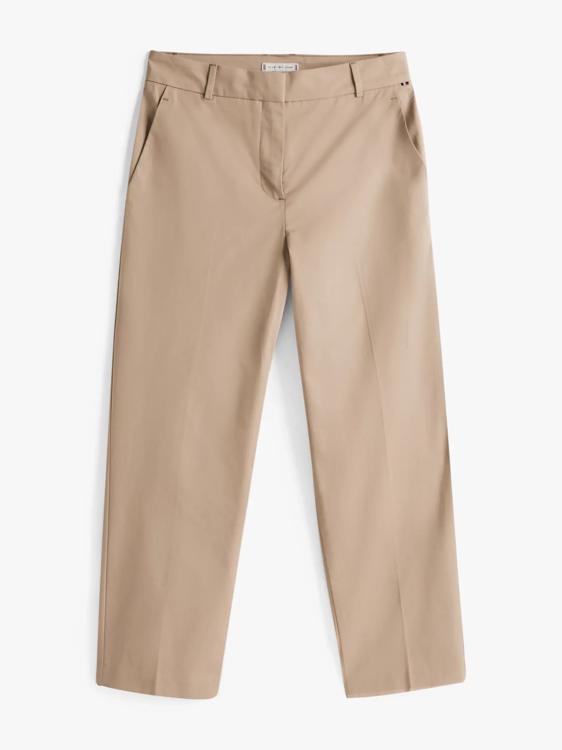 Tommy Hilfiger Knöchellange Slim Straight Fit Chinos BEIGE Cheap