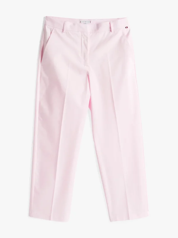 Tommy Hilfiger Knöchellange Slim Straight Fit Chinos LIGHT PINK Cheap
