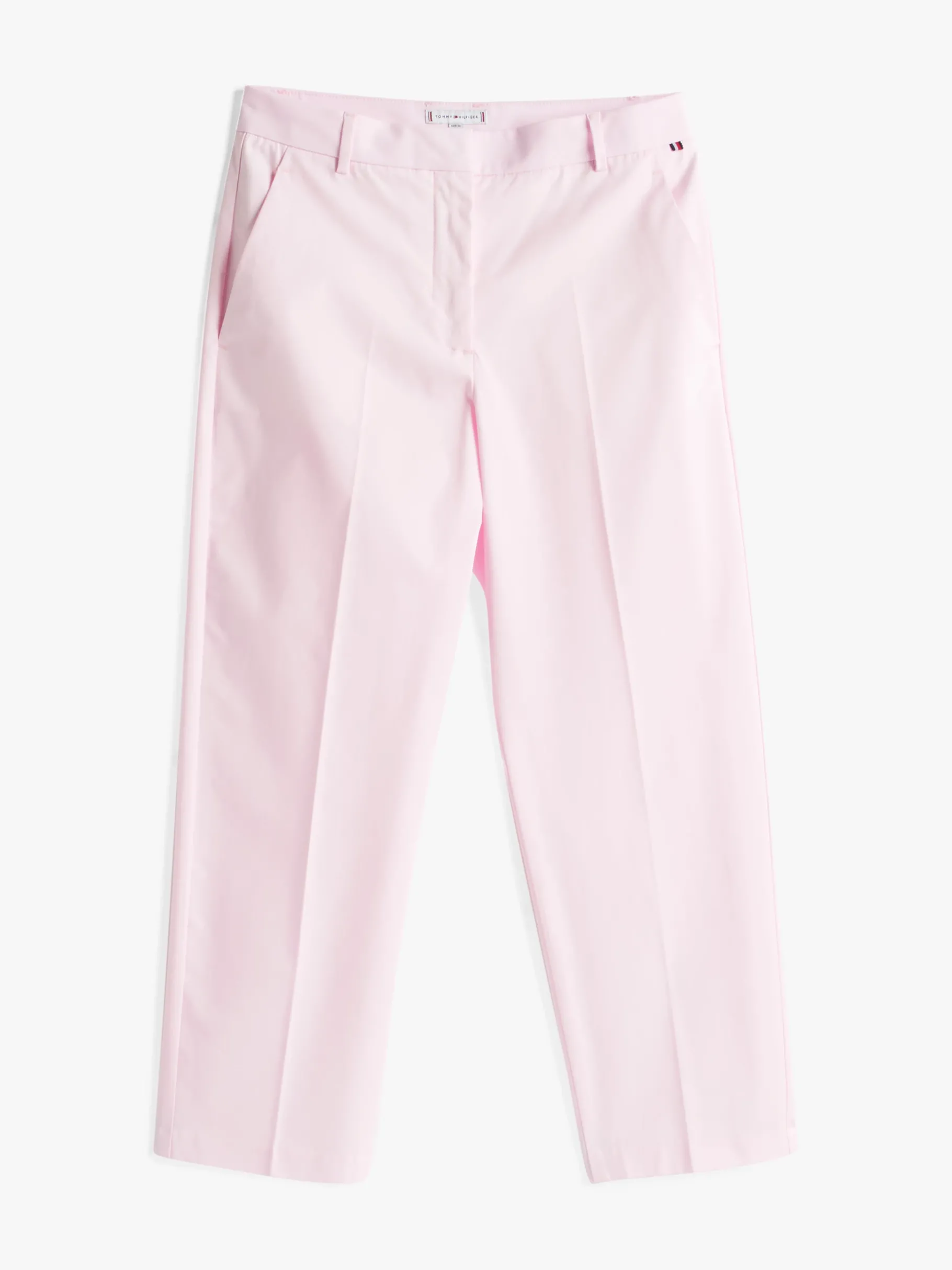 Tommy Hilfiger Knöchellange Slim Straight Fit Chinos LIGHT PINK Cheap