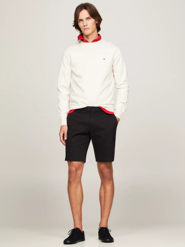 Tommy Hilfiger Lace-up-Sneaker aus Canvas BLACK/BLACK Clearance