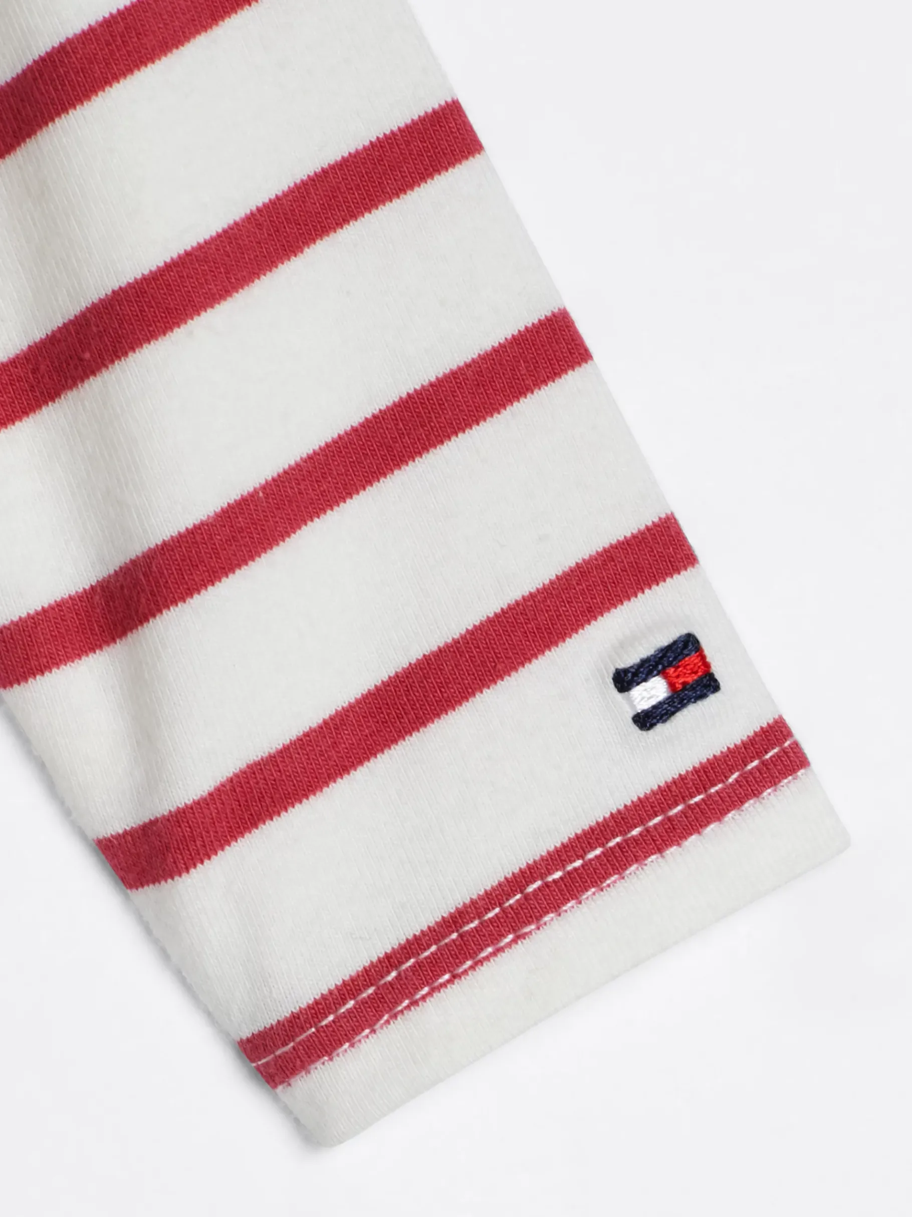 Tommy Hilfiger Langarm-Body mit Breton-Streifen HERITAGE PINK Store