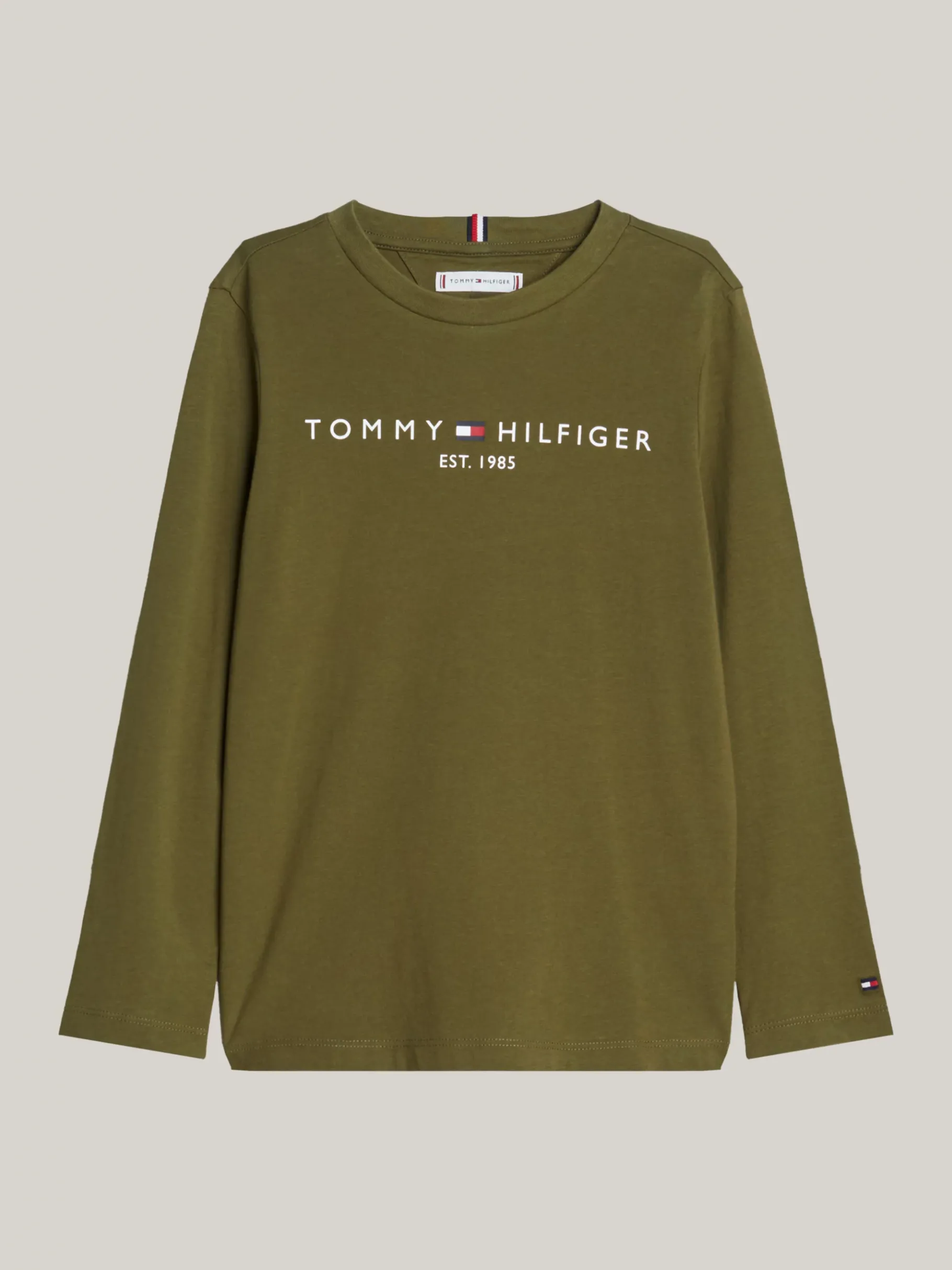 Tommy Hilfiger Langarmshirt mit Logo-Print UTILITY OLIVE Store