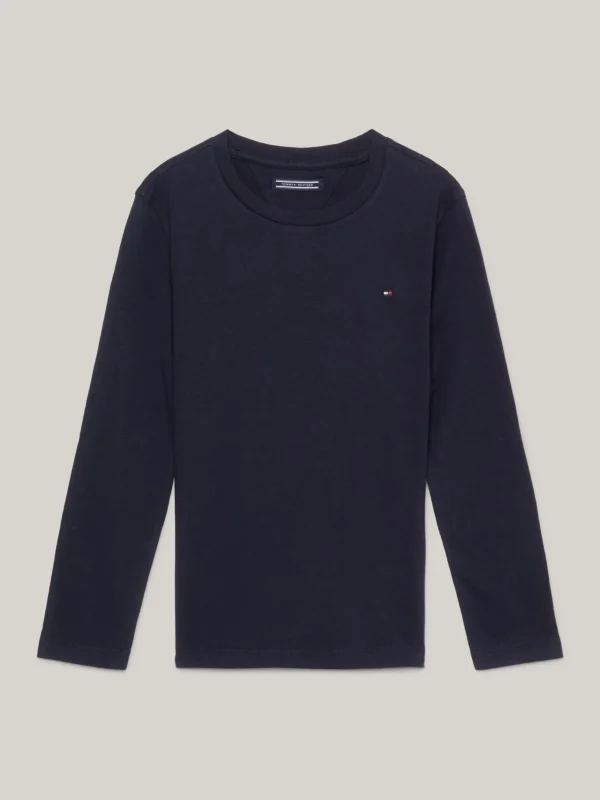 Tommy Hilfiger Langarm-T-Shirt aus Bio-Baumwolle SKY CAPTAIN Fashion