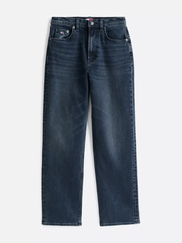 Tommy Hilfiger Layla Slim Straight Leg Jeans mit hohem Bund DENIM DARK Fashion
