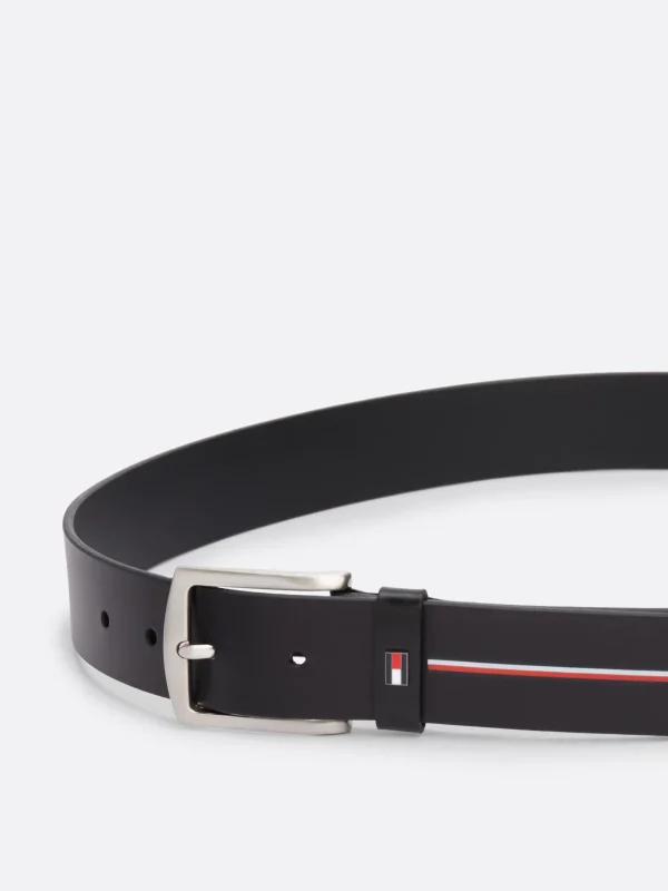 Tommy Hilfiger Ledergürtel mit glattem Finish BLACK Clearance