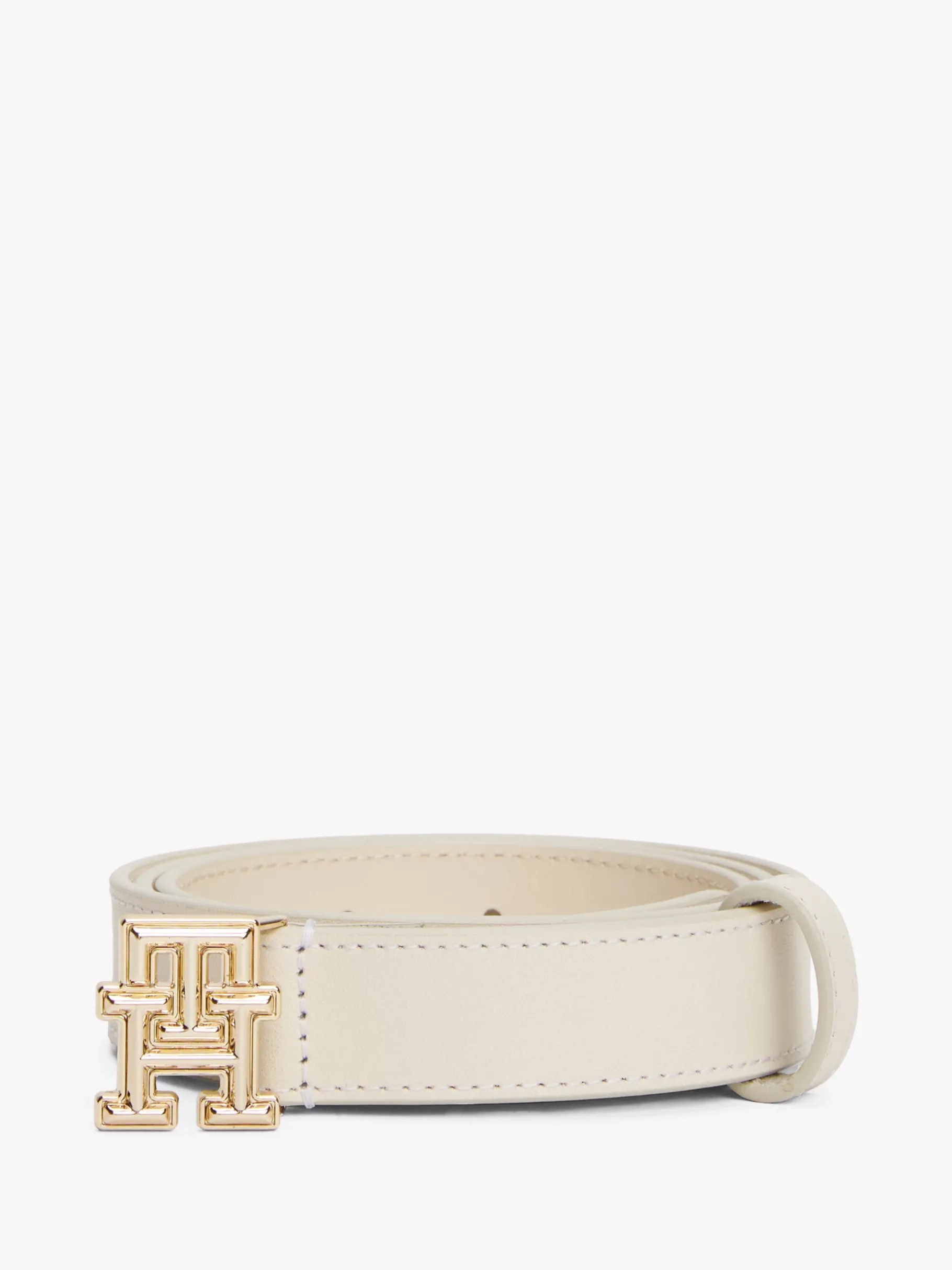 Tommy Hilfiger Ledergürtel mit TH-Monogramm SUGARCANE Store