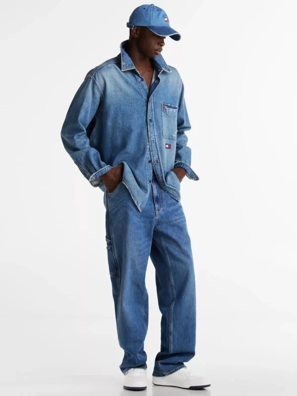 Tommy Hilfiger Leicht rutschhemmender Cupsole-Ledersneaker RWB Fashion