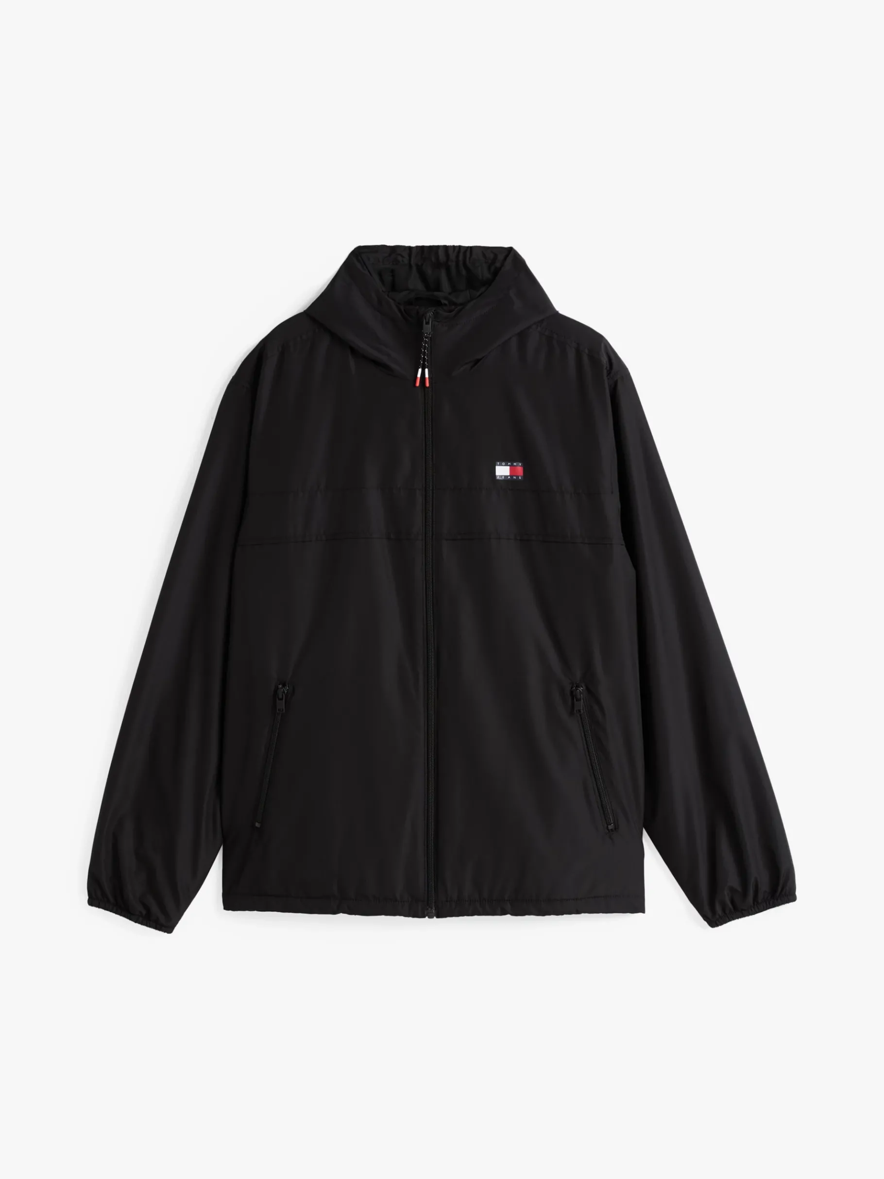 Tommy Hilfiger Leichtgewichtige Chicago Windjacke mit Fleece BLACK Clearance