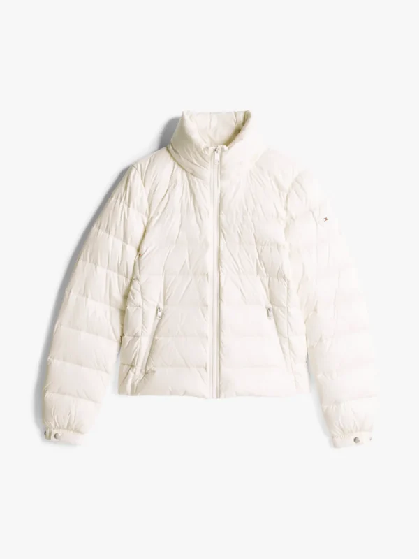 Tommy Hilfiger Leichtgewichtige Puffer-Jacke mit Daunen IVORY PETAL New