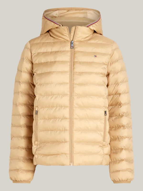 Tommy Hilfiger Leichtgewichtige Steppjacke mit Kapuze CLASSIC KHAKI Cheap