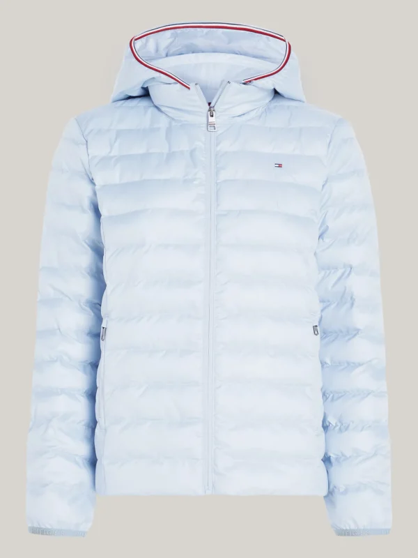 Tommy Hilfiger Leichtgewichtige Steppjacke mit Kapuze BREEZY BLUE Discount