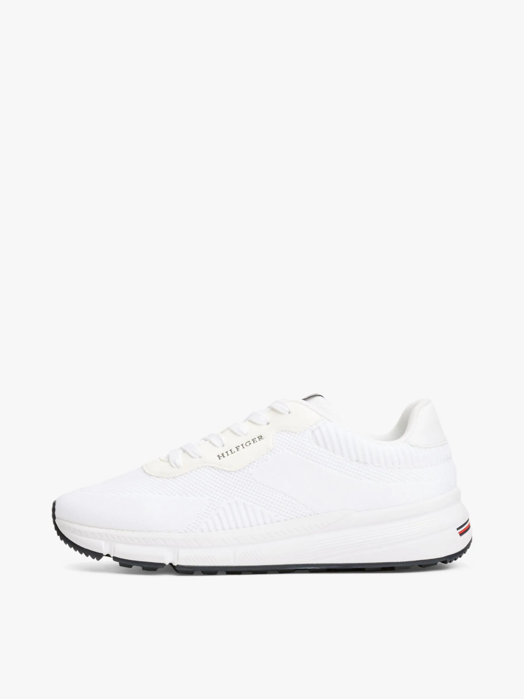 Tommy Hilfiger Leichtgewichtiger Sneaker aus Strick WHITE Sale