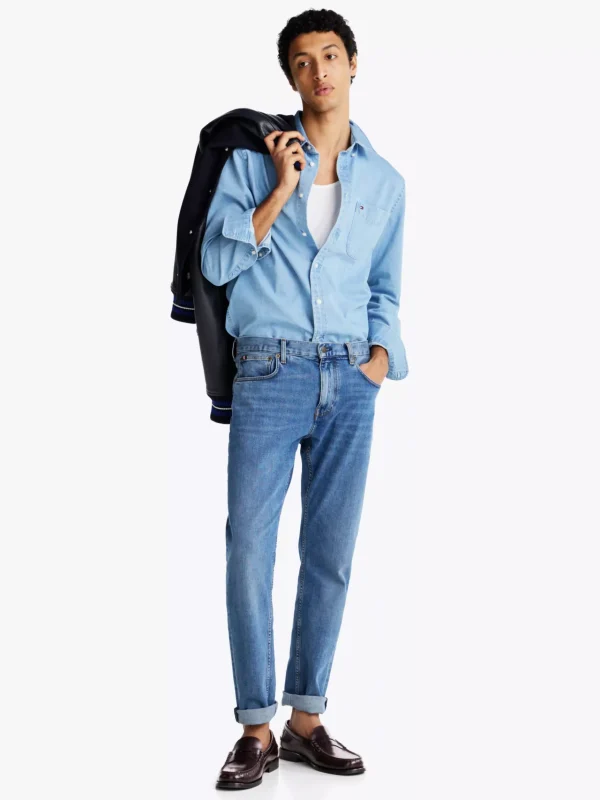 Tommy Hilfiger Loafer aus Lackleder mit tiefgeprägtem Logo DEEP SEDONA Fashion