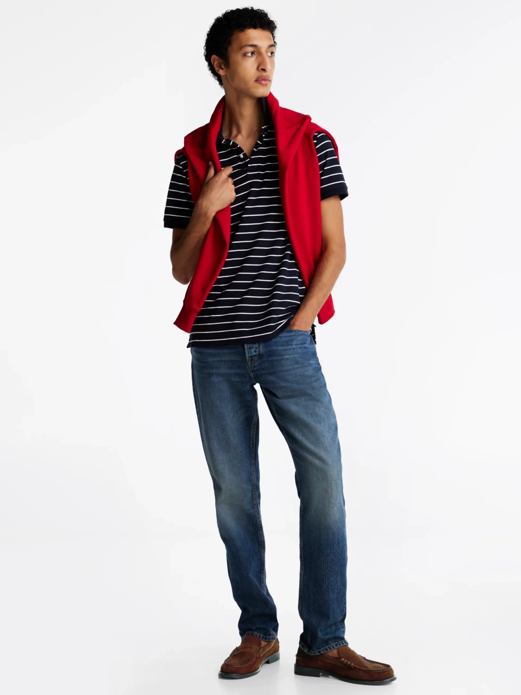 Tommy Hilfiger Loafer aus Wildleder mit Logo-Prägung LEGACY BROWN Store