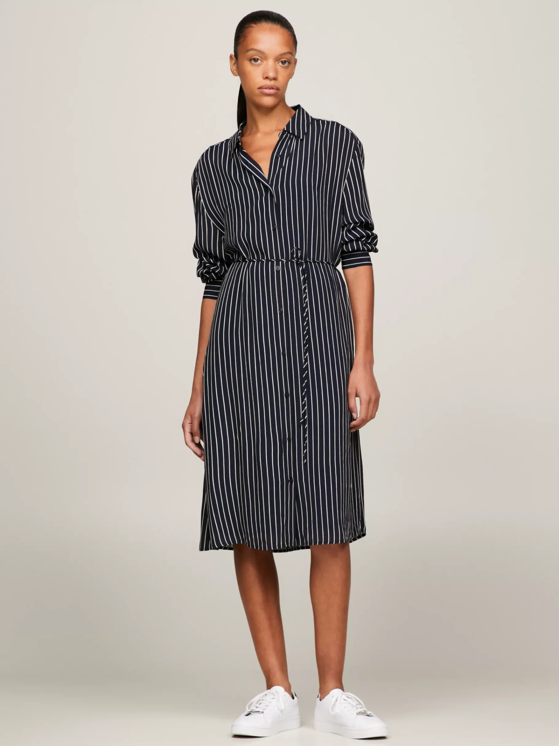 Tommy Hilfiger Metallic-Sneaker zum Schnüren RWB Flash Sale