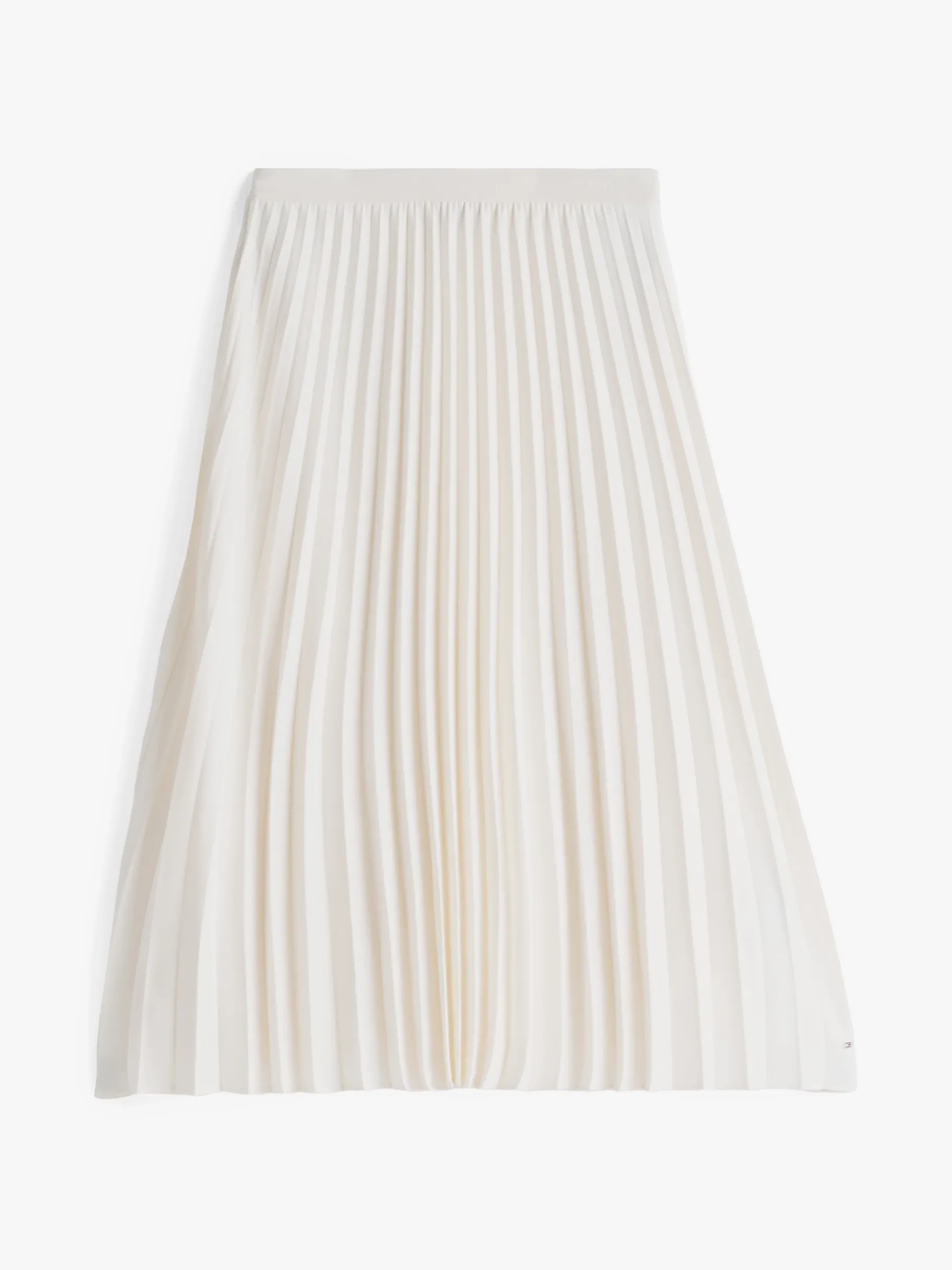 Tommy Hilfiger Midi-Faltenrock IVORY PETAL Best Sale