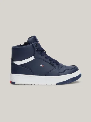 Tommy Hilfiger Mid-Top Lace-up Sneaker BLUE Cheap