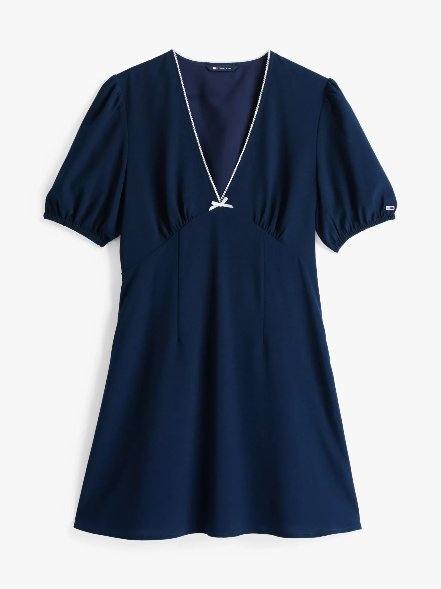 Tommy Hilfiger Minikleid aus Krepp DARK NIGHT NAVY Clearance