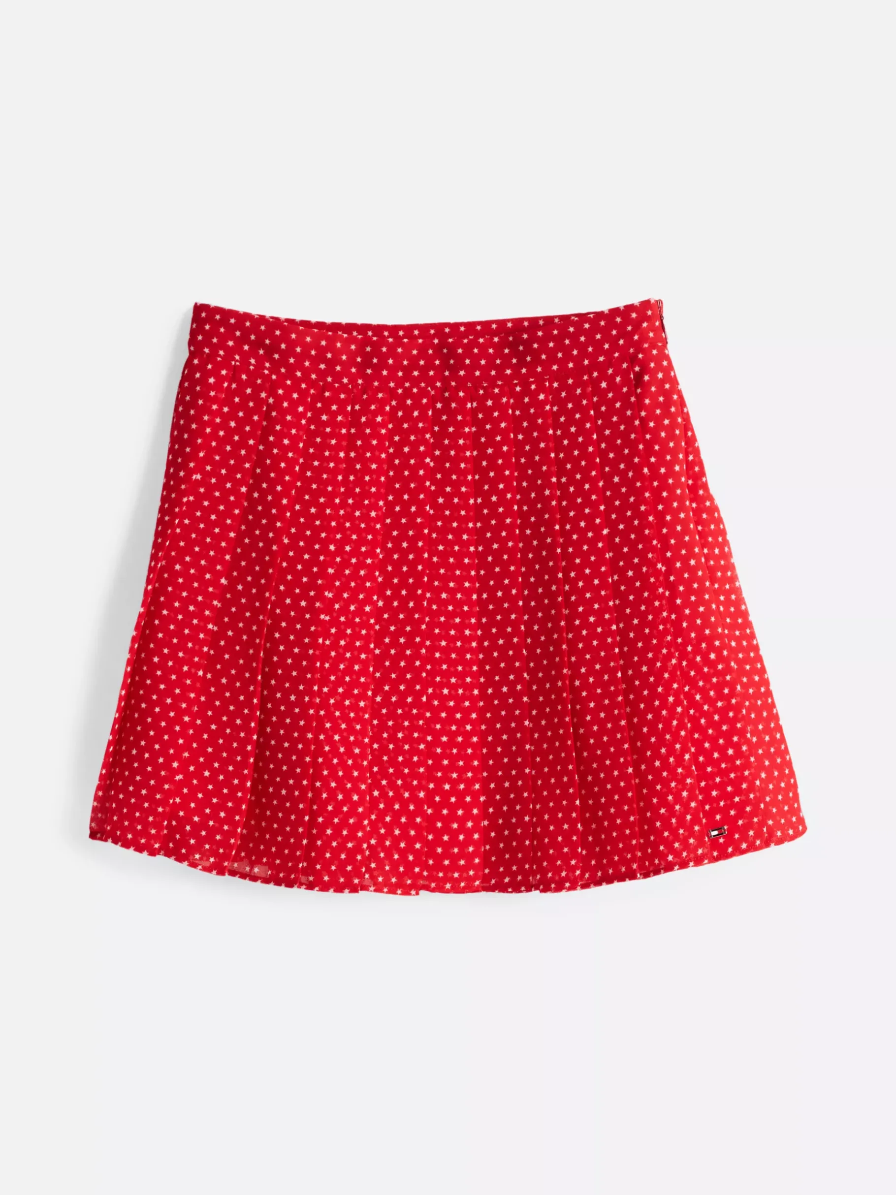 Tommy Hilfiger Minirock mit Falten und Stern-Print RED STAR AOP Store