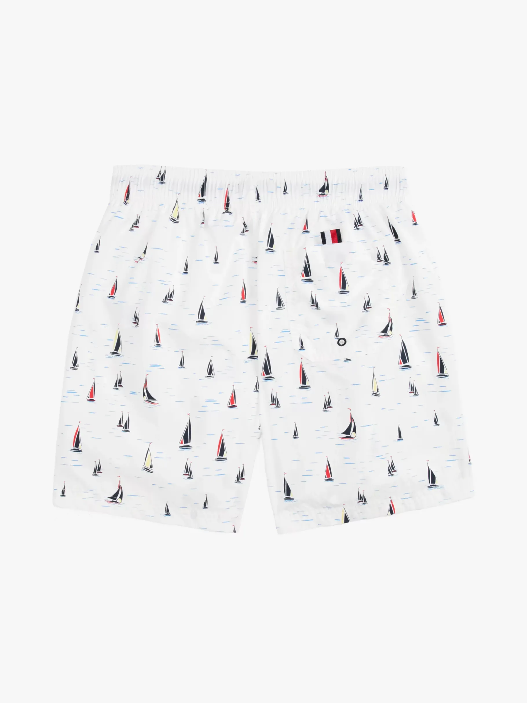 Tommy Hilfiger Mittellange Badeshorts mit Print BOATS AOP IVORY SILK Store