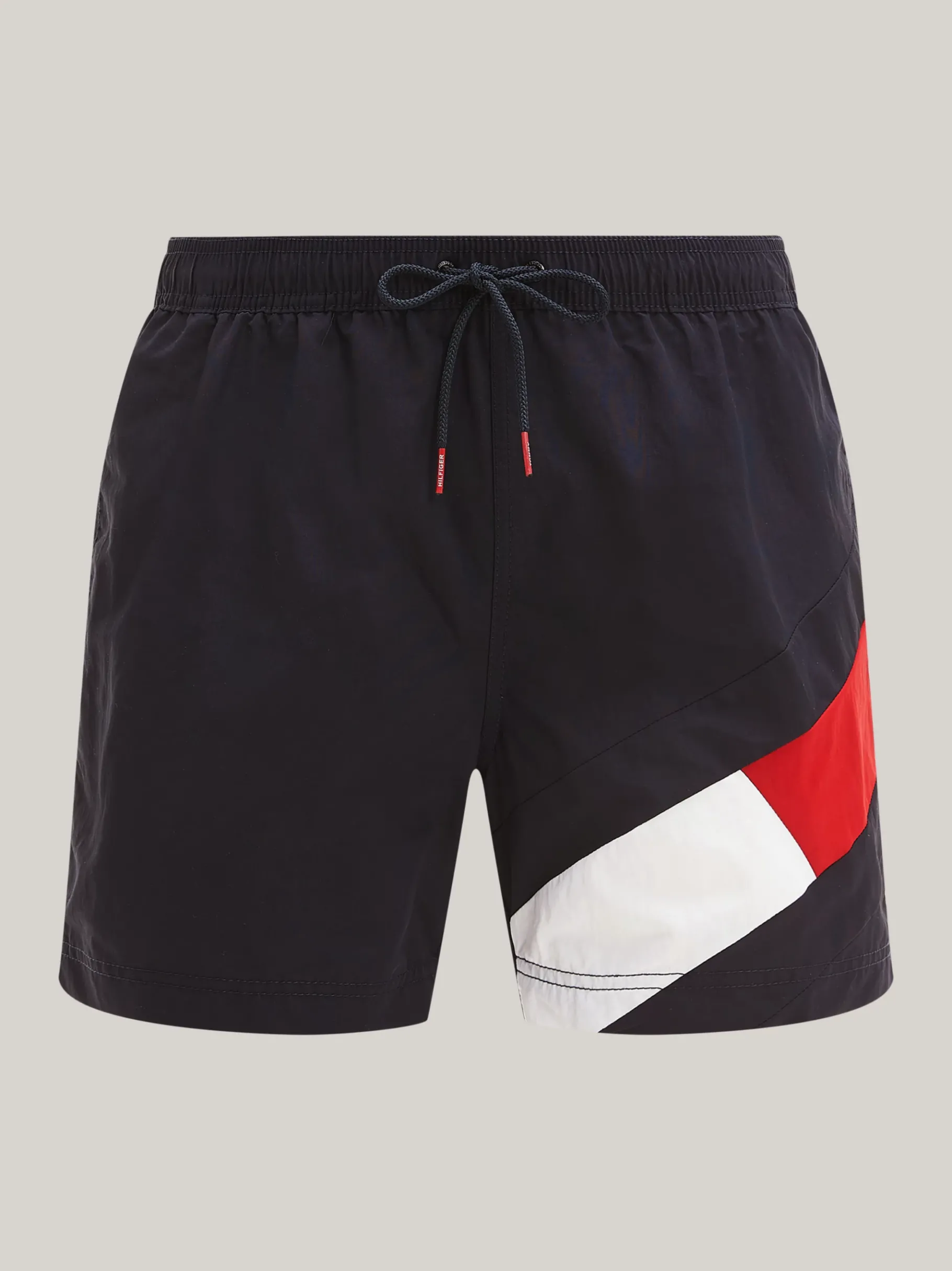 Tommy Hilfiger Mittellange Slim Fit Badeshorts mit Tunnelzug DESERT SKY Hot