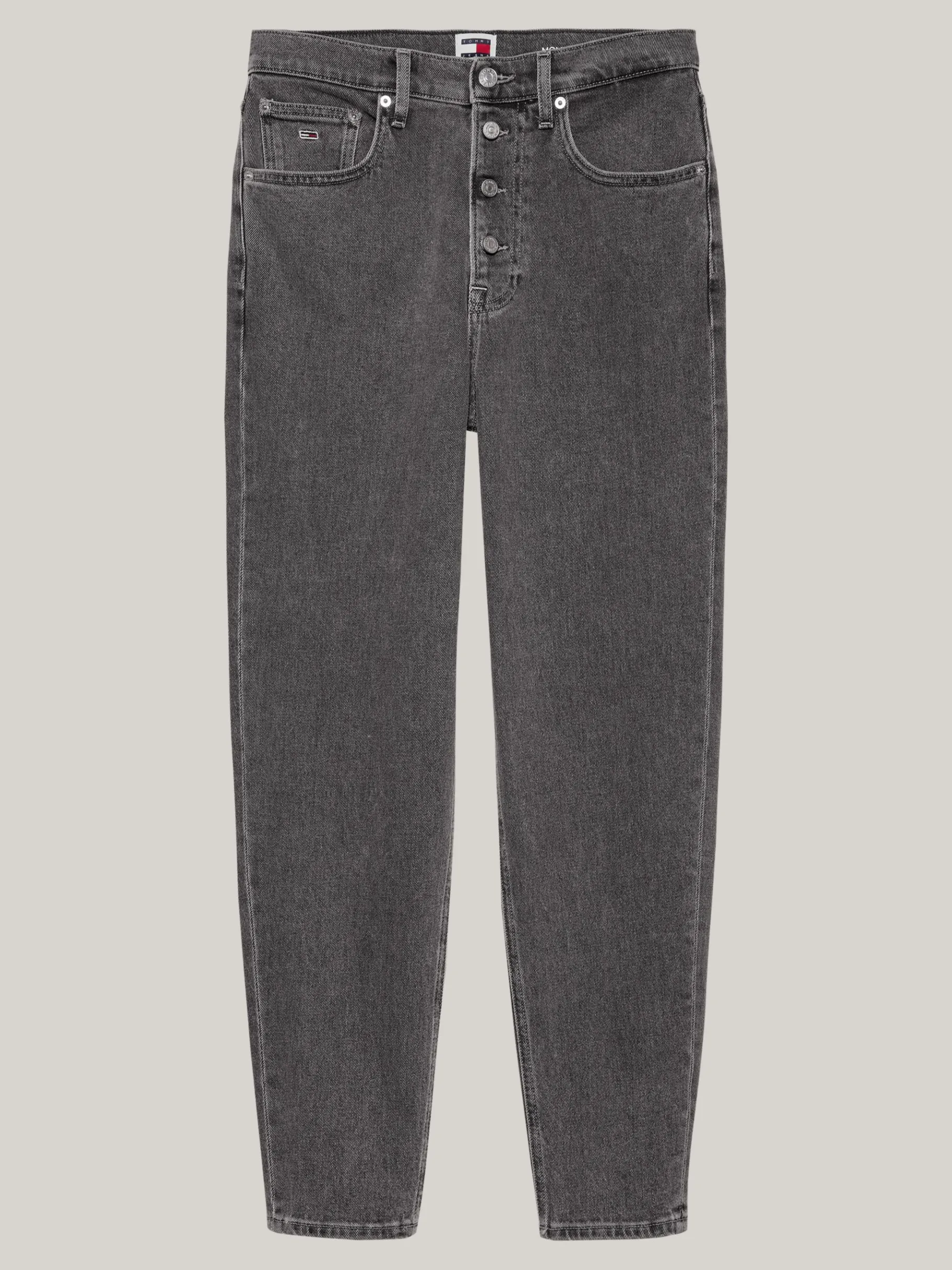 Tommy Hilfiger Mom Tapered Jeans mit ultrahohem Bund DENIM BLACK Store