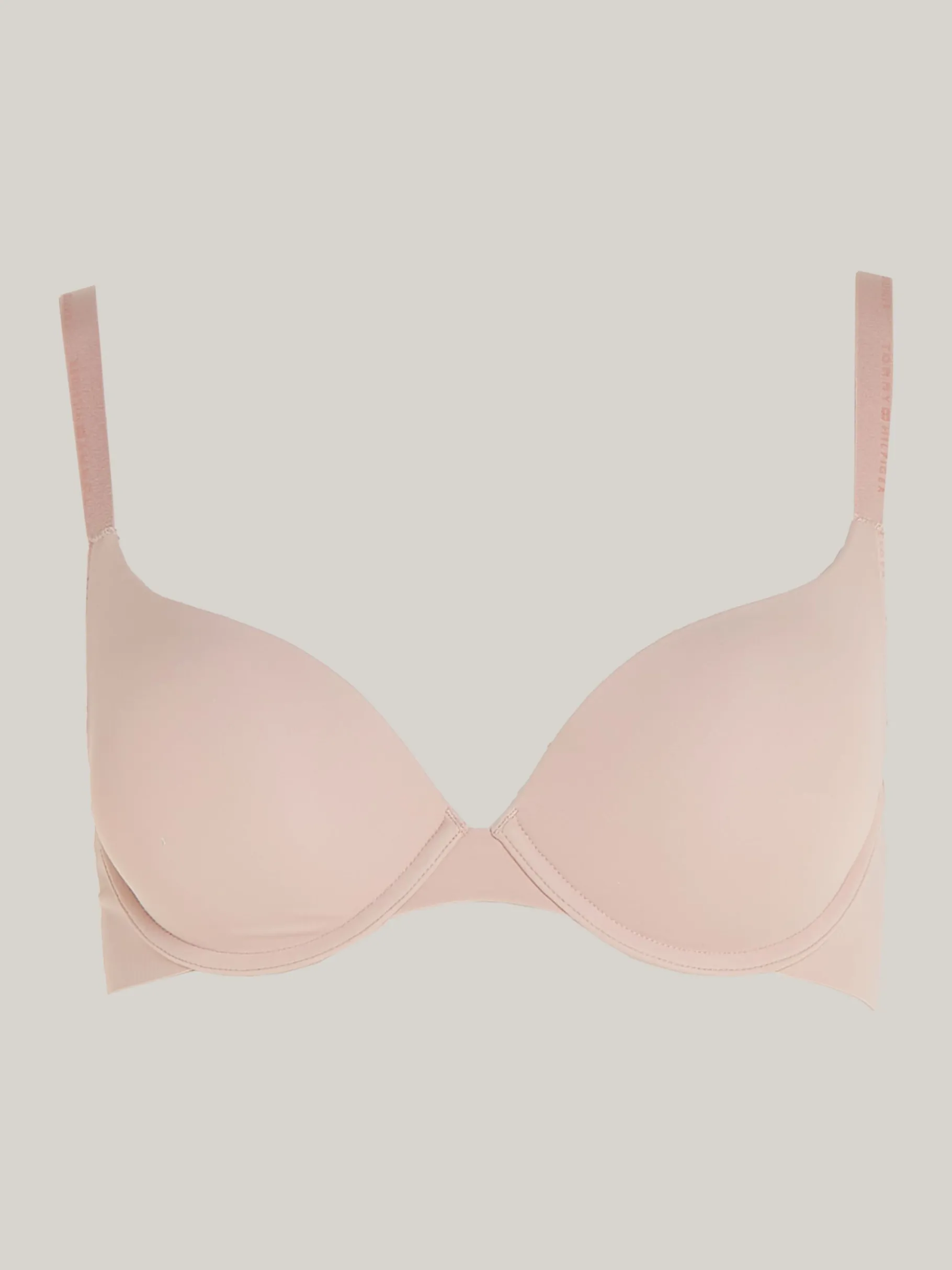 Tommy Hilfiger Nahtloser Push-up-BH mit tiefem Dekolleté BALANCED BEIGE Shop