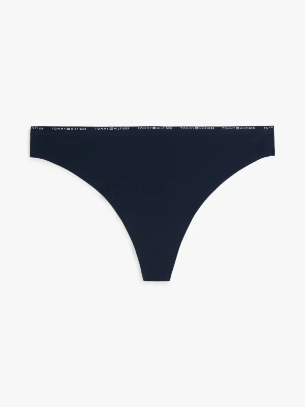 Tommy Hilfiger Nahtloser String mit Logomuster DARK NIGHT NAVY Clearance