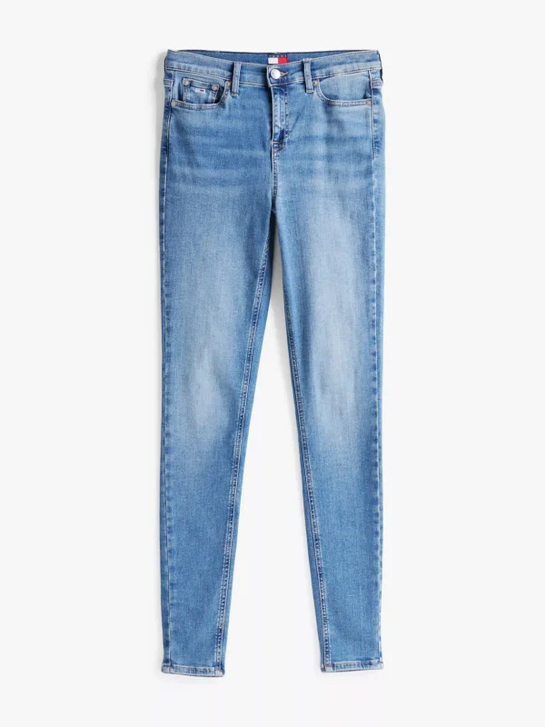 Tommy Hilfiger Nora Skinny Jeans mit mittelhohem Bund DENIM MEDIUM Discount