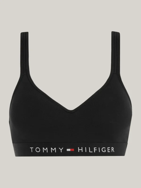 Tommy Hilfiger Original gepolstertes Push-up-Bralette BLACK Fashion