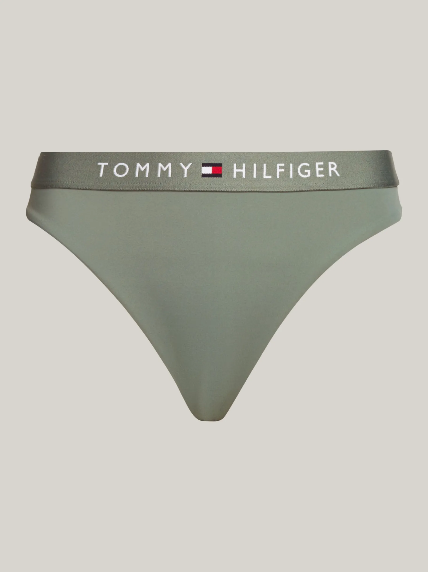 Tommy Hilfiger Original klassische Bikinihose STONEWASH GREEN Discount