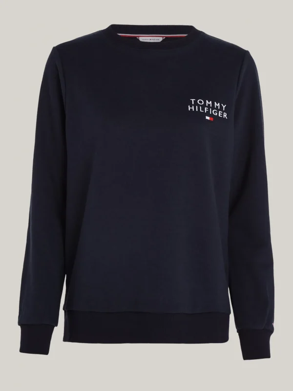 Tommy Hilfiger Original Lounge-Sweatshirt mit Logo DESERT SKY Discount