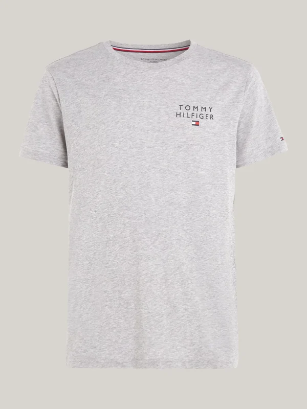 Tommy Hilfiger Original Lounge-T-Shirt mit Logo LIGHT GREY HEATHER Best