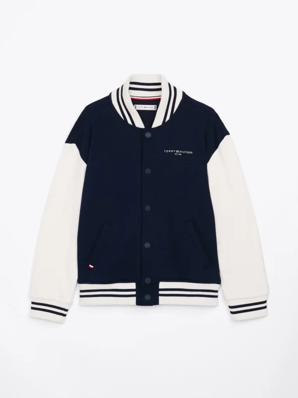 Tommy Hilfiger Oversized Fit Bomberjacke DARK NIGHT NAVY Sale