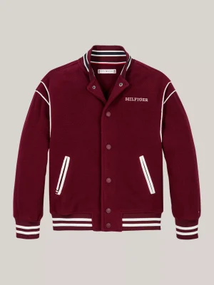 Tommy Hilfiger Oversized Fit Fleece-Sweatshirt DEEP ROUGE Shop