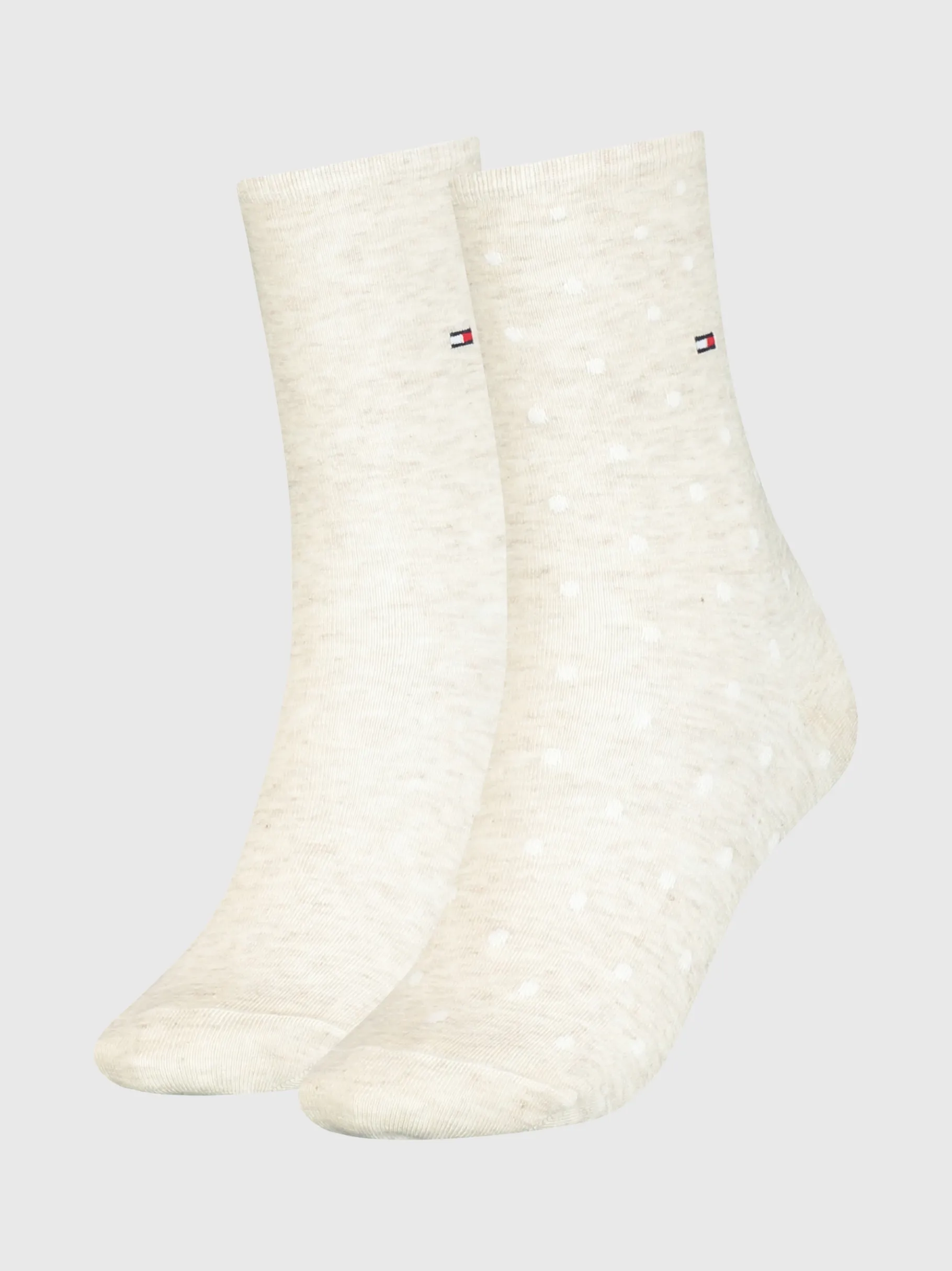 Tommy Hilfiger 1 Paar gepunktete Metallic-Socken LIGHT BEIGE MELANGE Cheap