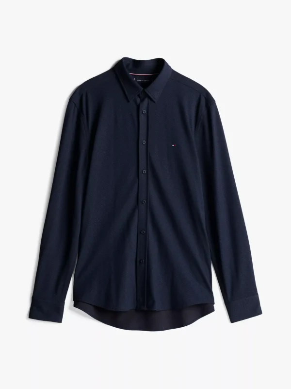 Tommy Hilfiger Performance Slim Fit Piqué-Poloshirt NIGHT SKY PRT Best