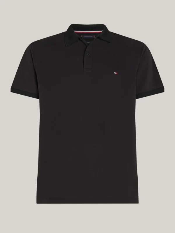 Tommy Hilfiger Performance TH Flex Regular Fit Poloshirt BLACK Discount