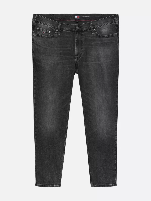 Tommy Hilfiger Plus Scanton schwarze Slim Jeans DENIM BLACK Cheap