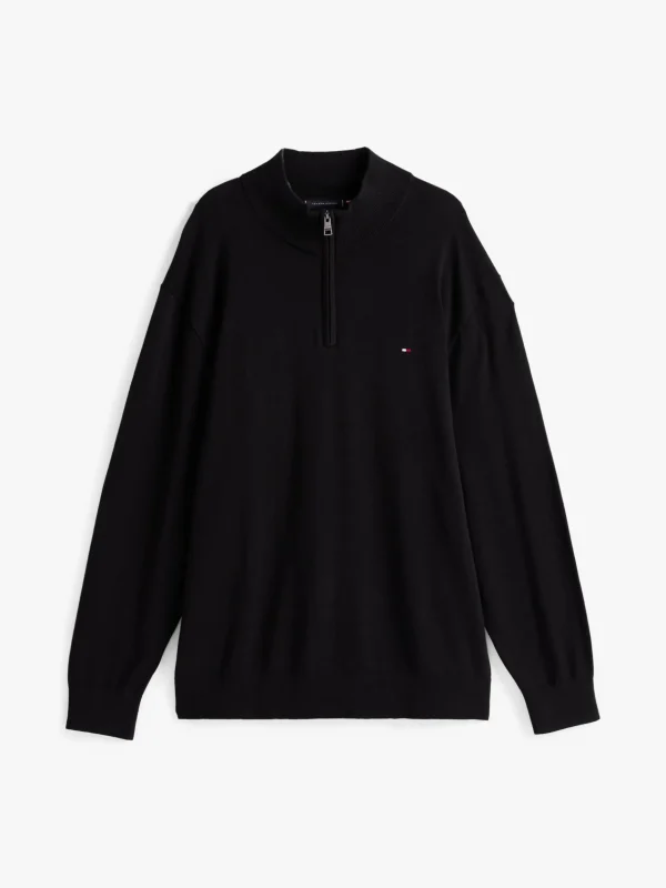 Tommy Hilfiger Plus Strickpullover BLACK Outlet