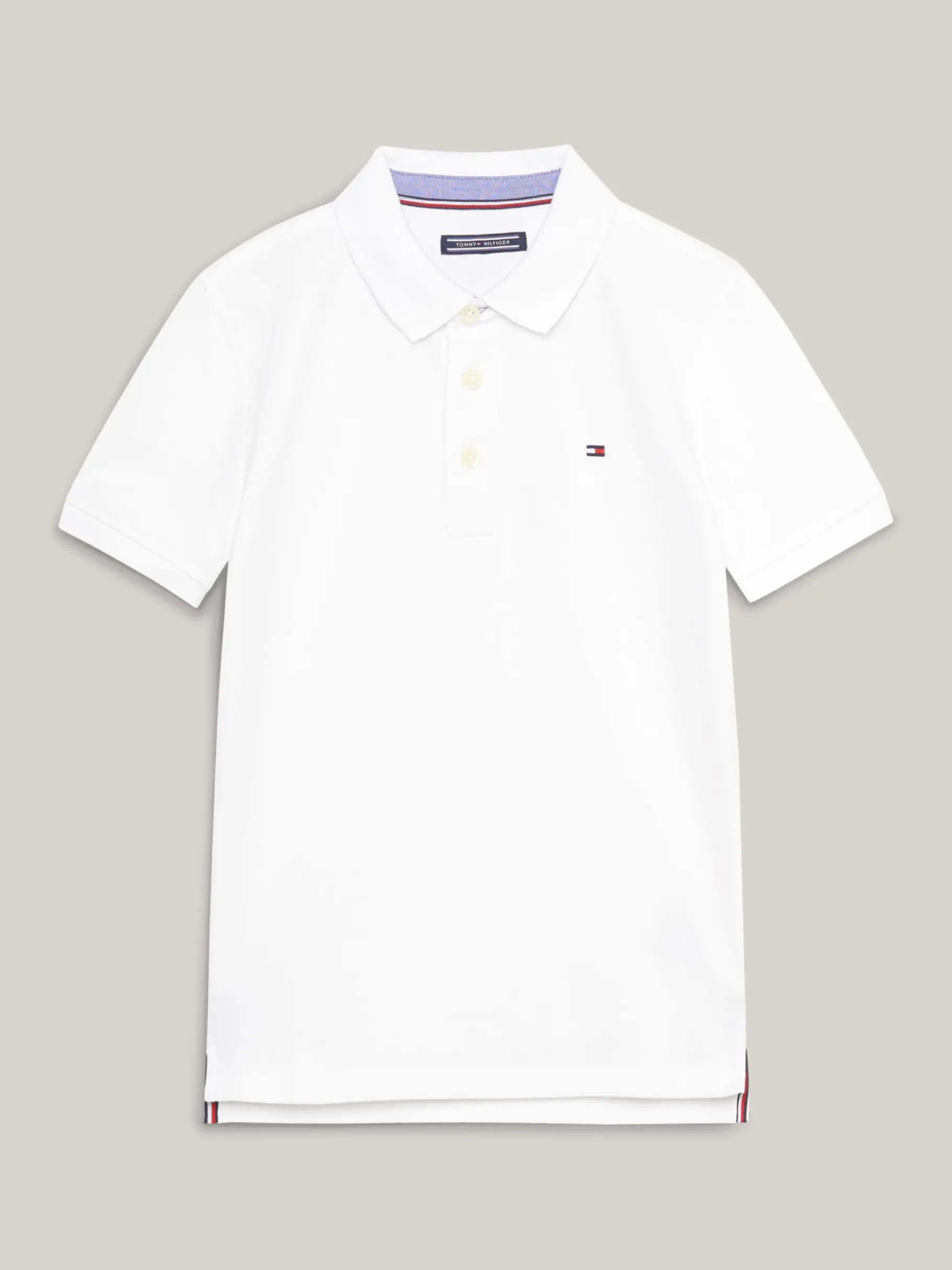 Tommy Hilfiger Poloshirt aus reiner Baumwolle BRIGHT WHITE New