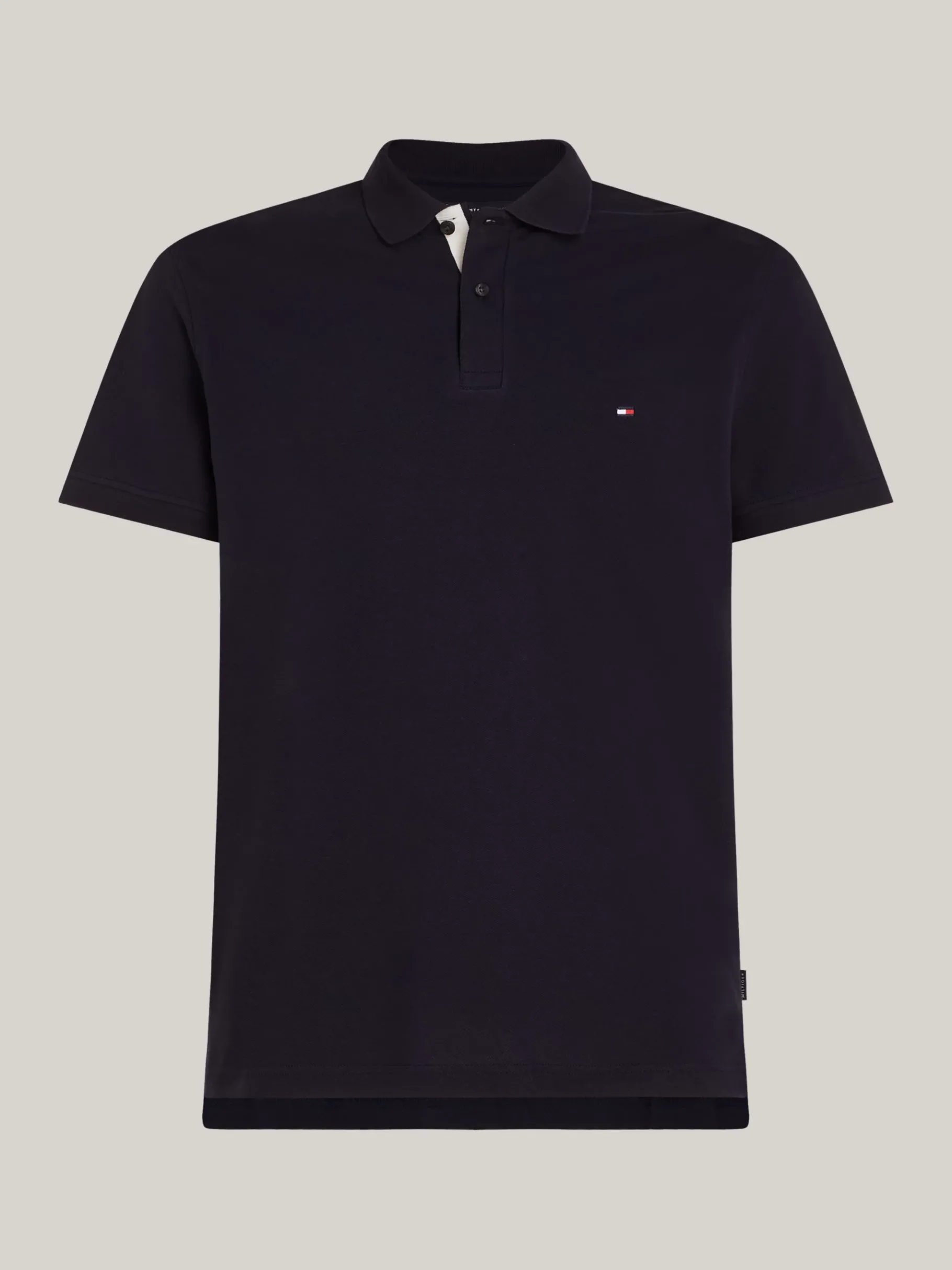 Tommy Hilfiger Poloshirt mit Flag-Stickerei DESERT SKY Sale